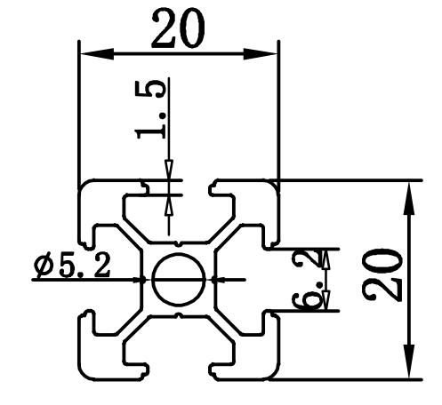 OB鋁型材2020